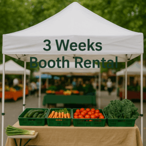Monthly Booth Rental Three (3) Weeks