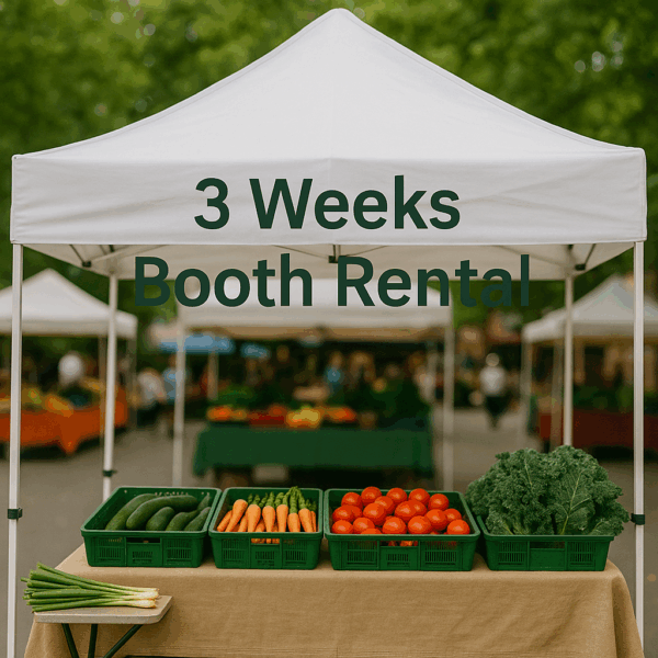Monthly Booth Rental Three (3) Weeks