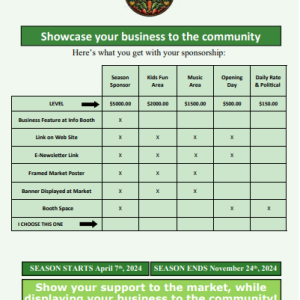 sponsor application